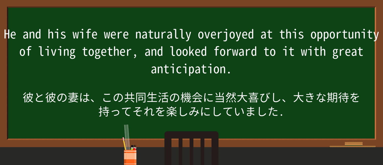 【英単語】overjoyedを徹底解説!意味、使い方、例文、読み方 ・例文2