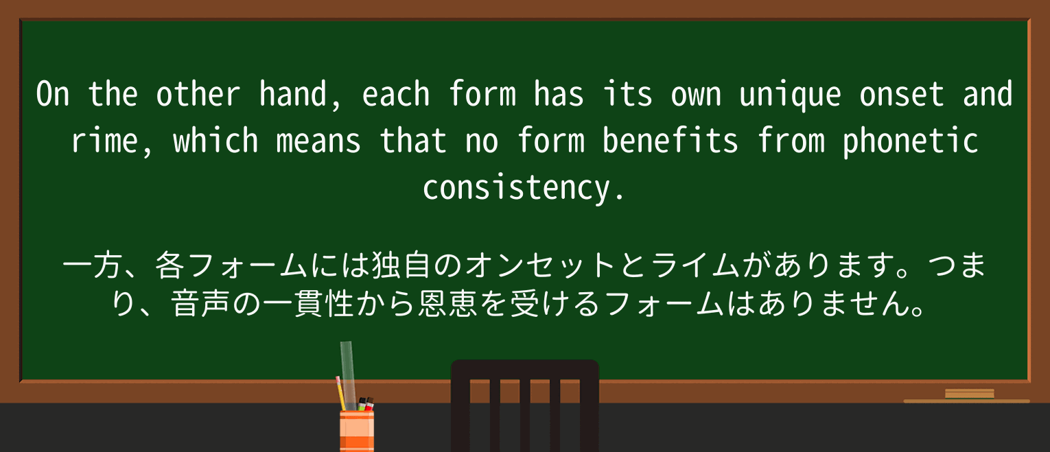【英単語】phoneticを徹底解説!意味、使い方、例文、読み方 ・例文2