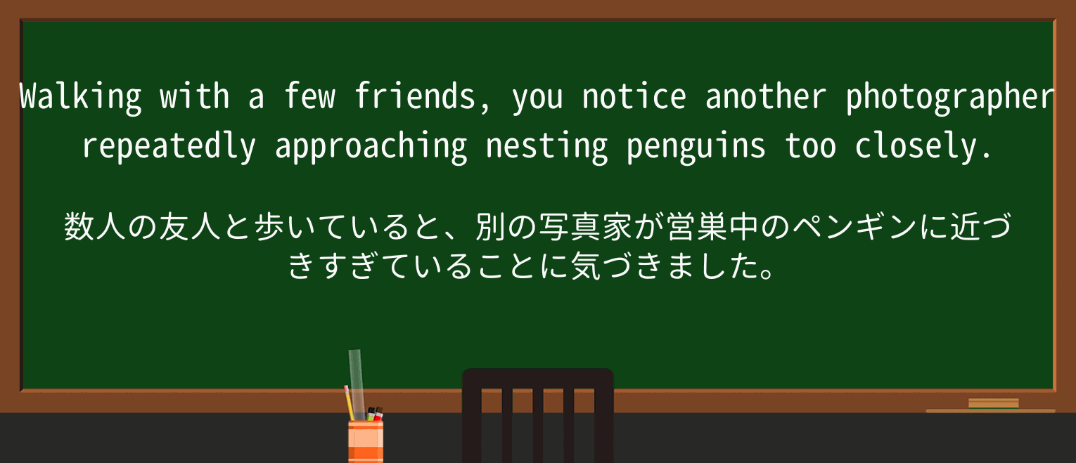 【英単語】photographerを徹底解説!意味、使い方、例文、読み方 ・例文1