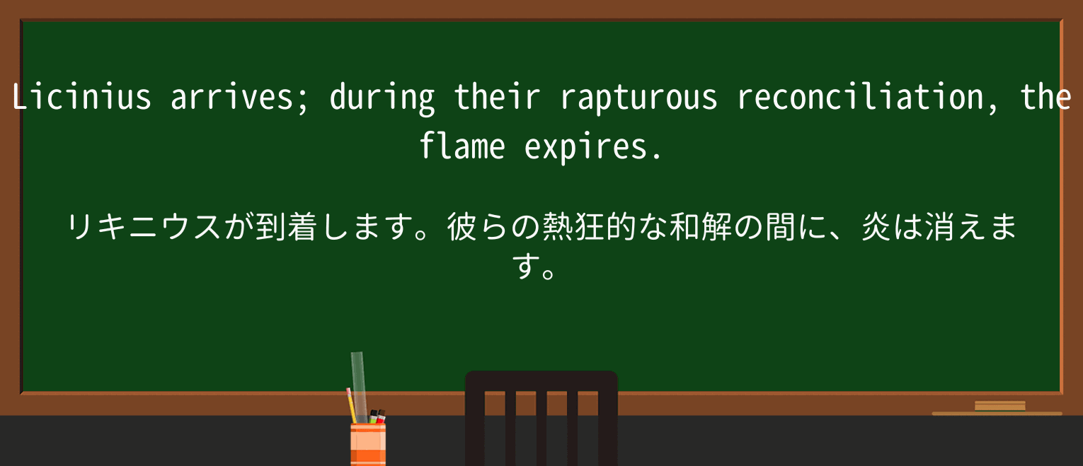 【英単語】rapturousを徹底解説!意味、使い方、例文、読み方 ・例文2