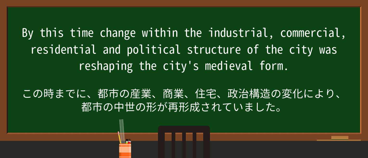 【英単語】residentialを徹底解説!意味、使い方、例文、読み方 ・例文2