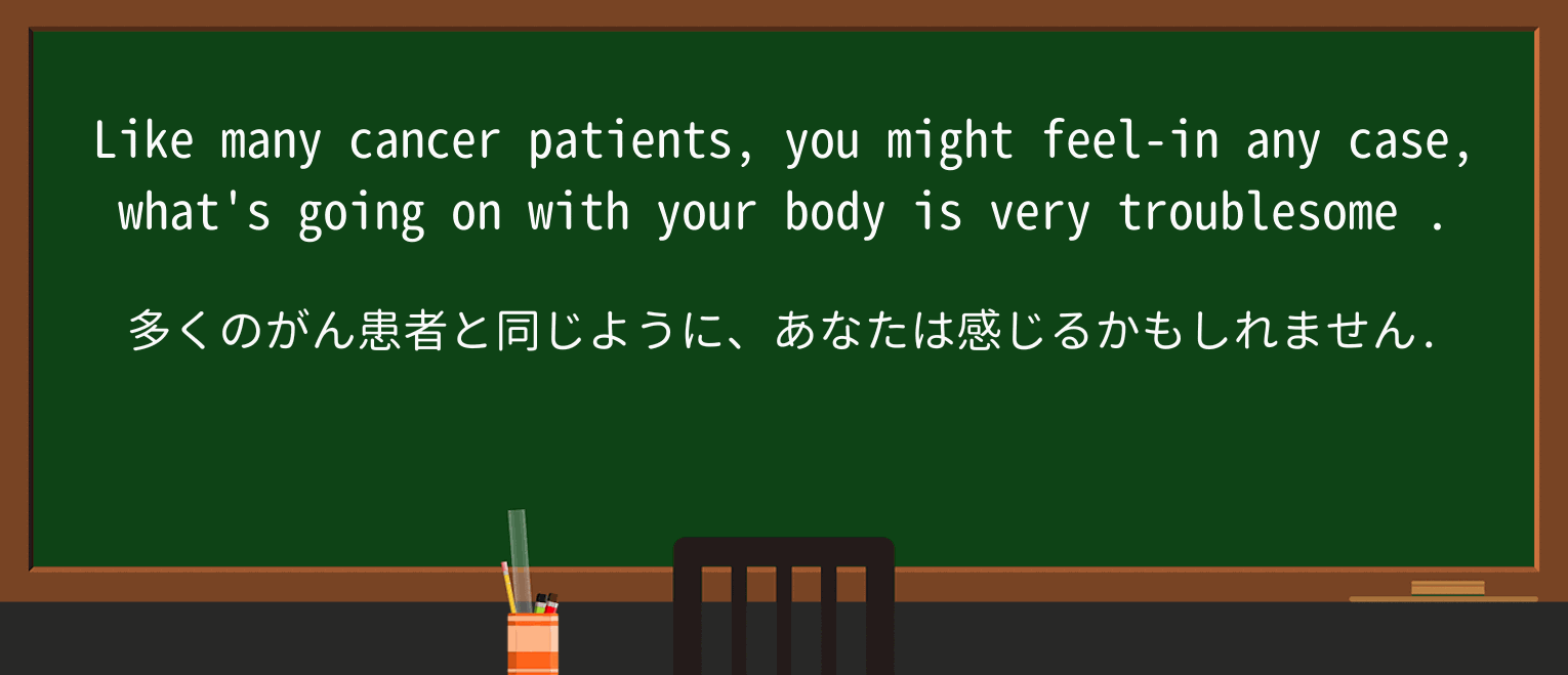 【英単語】troublesomeを徹底解説!意味、使い方、例文、読み方 ・例文2