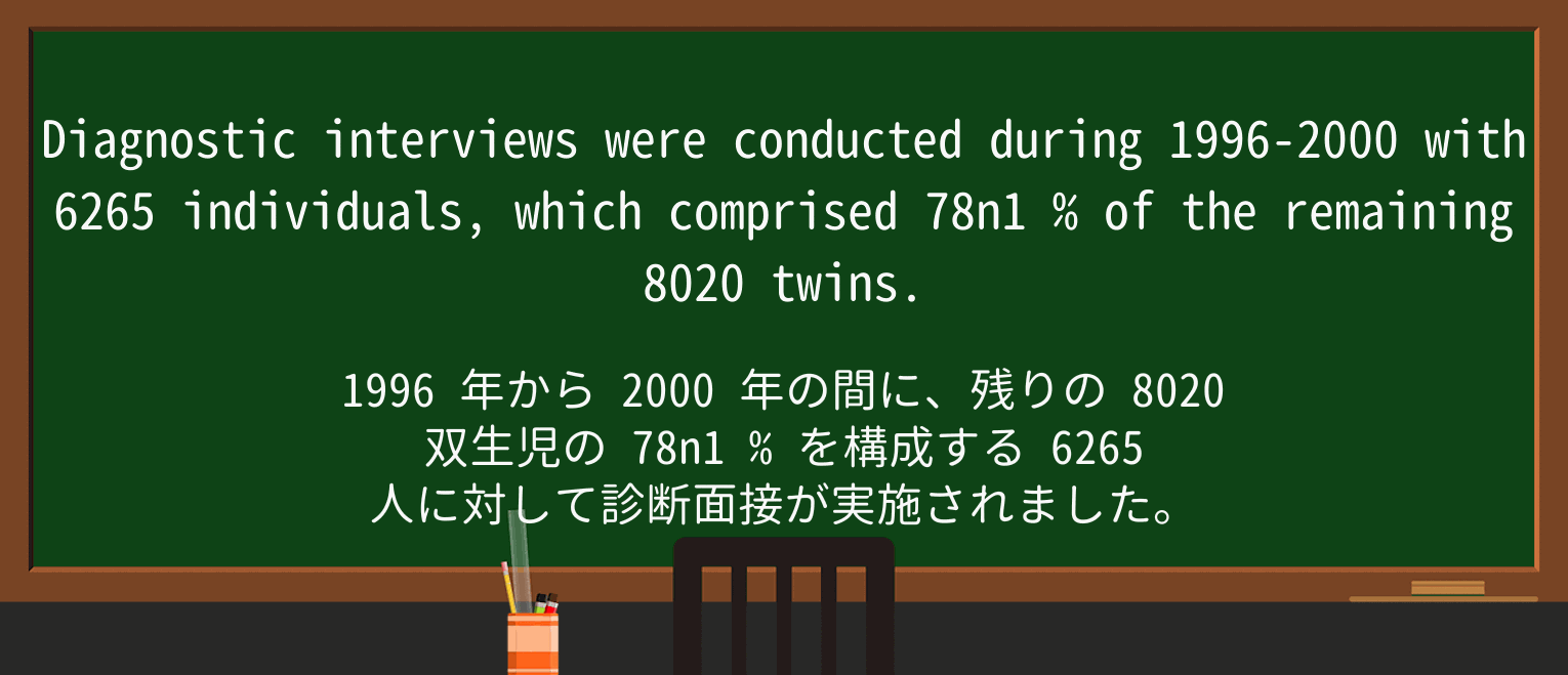 【英単語】twinを徹底解説!意味、使い方、例文、読み方 ・例文2