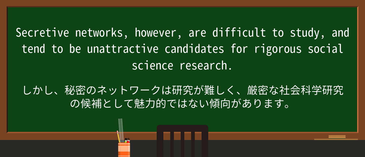 【英単語】unattractiveを徹底解説!意味、使い方、例文、読み方 ・例文3