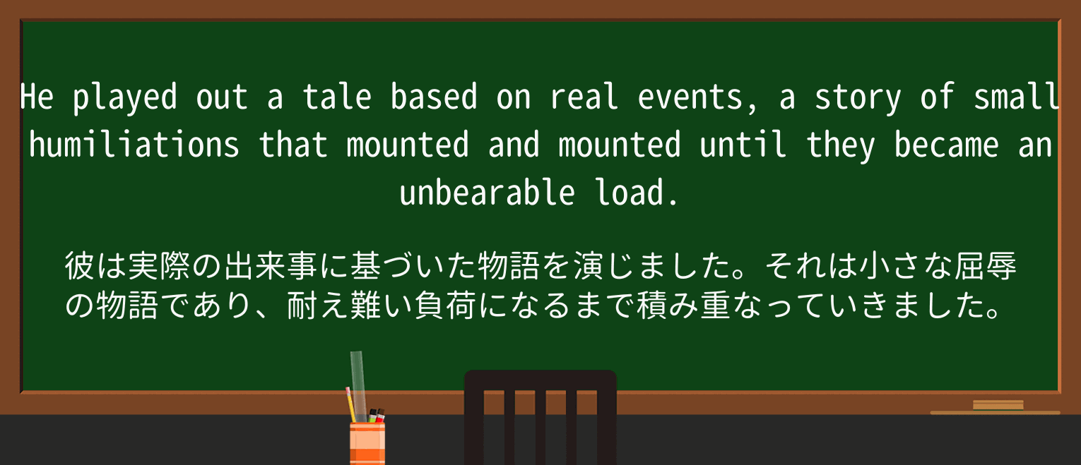 【英単語】unbearableを徹底解説!意味、使い方、例文、読み方 ・例文2