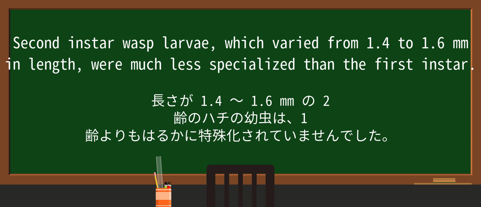 【英単語】waspを徹底解説!意味、使い方、例文、読み方 ・例文2