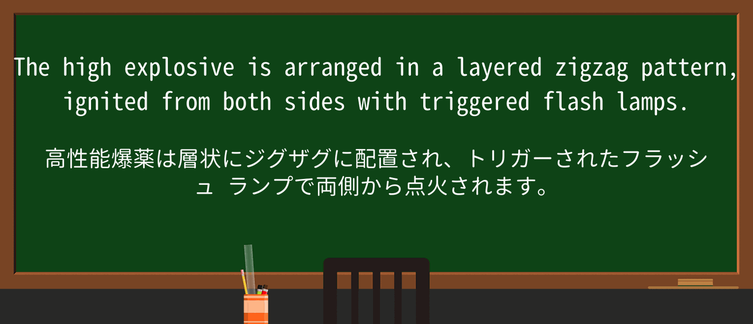 【英単語】zigzagを徹底解説!意味、使い方、例文、読み方 ・例文1