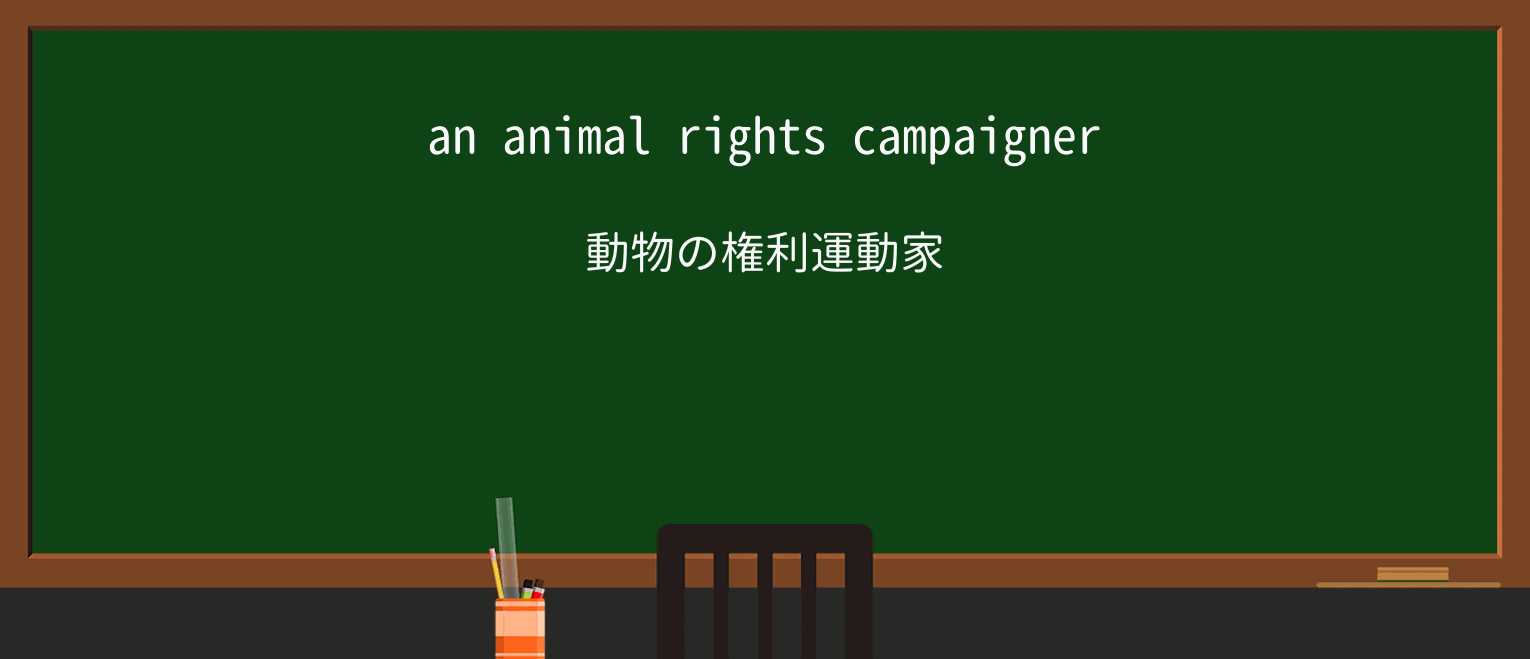 【英単語】campaignerを徹底解説!意味、使い方、例文、読み方 ・例文1