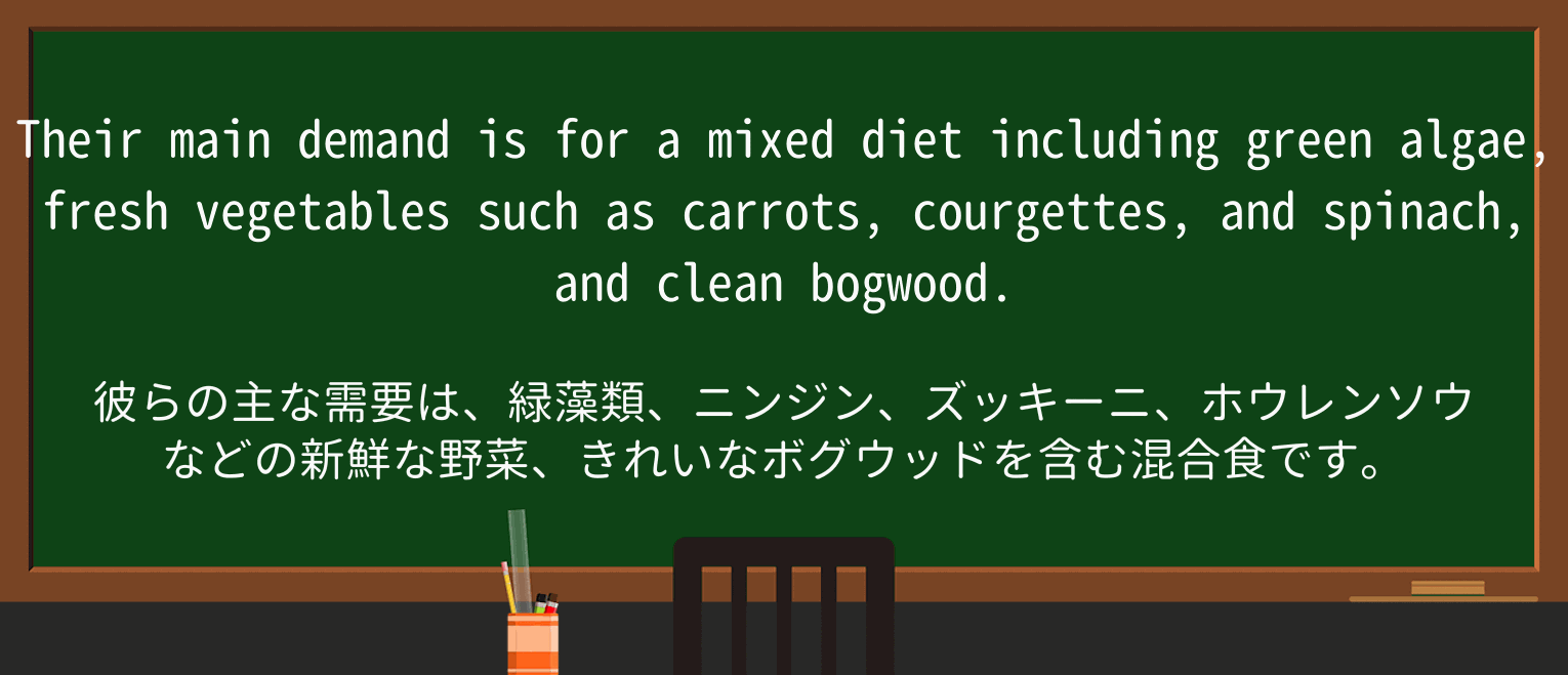 【英単語】courgetteを徹底解説!意味、使い方、例文、読み方 ・例文2