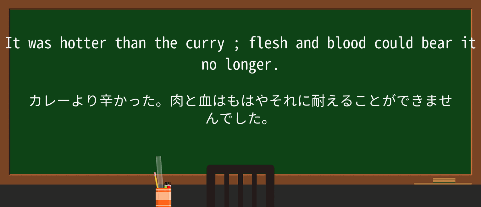 【英単語】curryを徹底解説!意味、使い方、例文、読み方 ・例文1