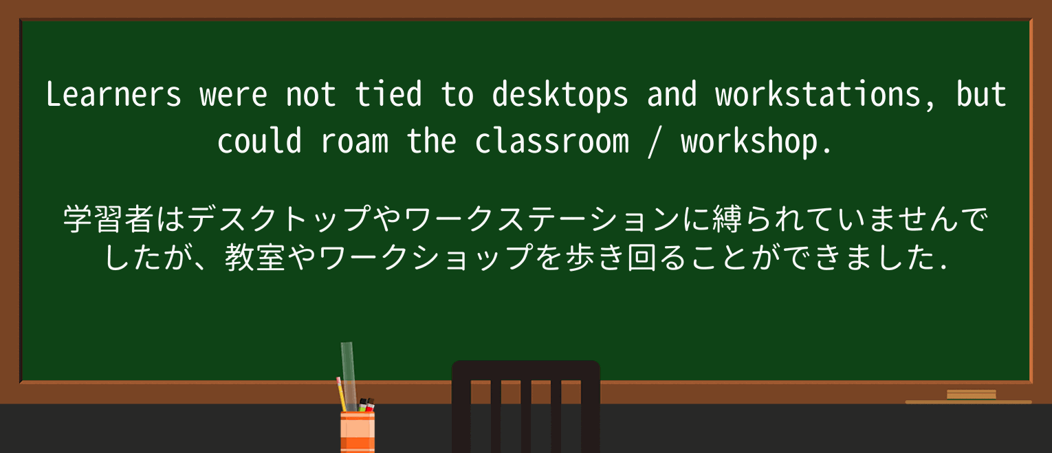 【英単語】desktopを徹底解説!意味、使い方、例文、読み方 ・例文2