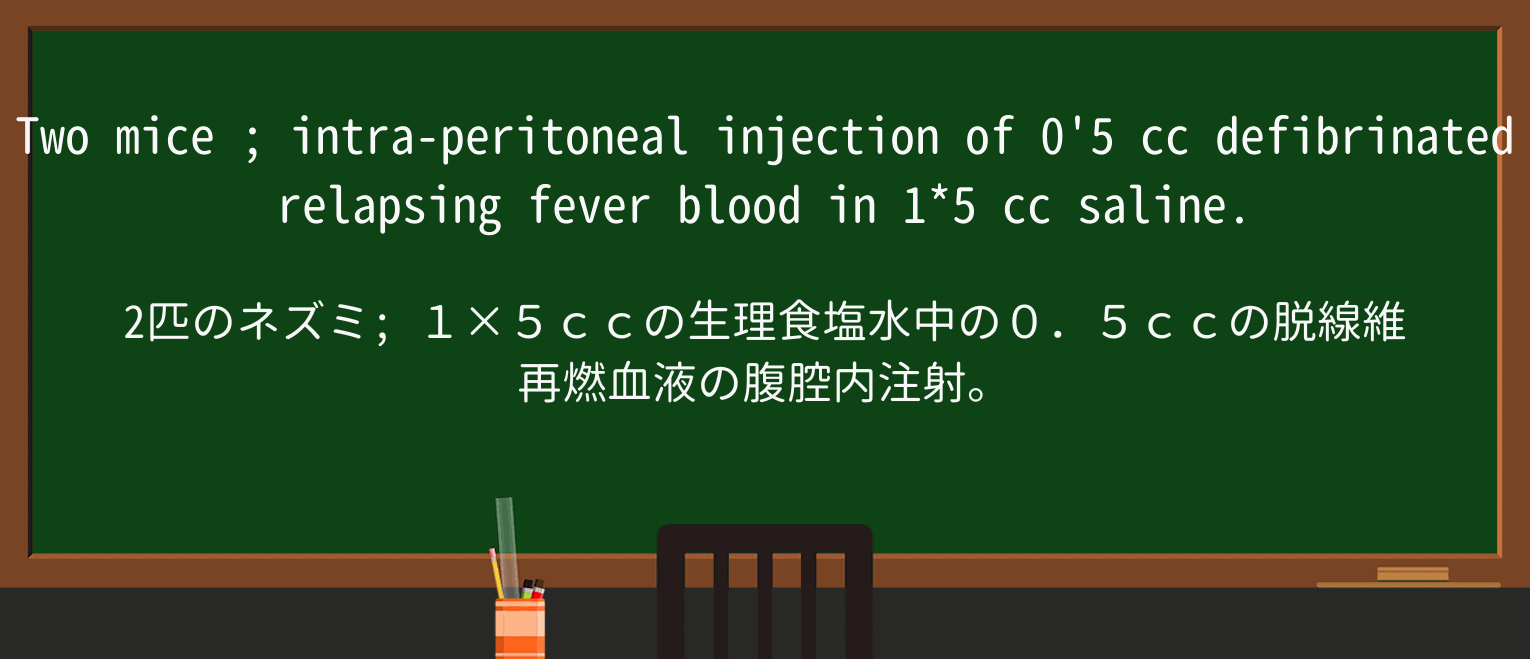 【英単語】feverを徹底解説!意味、使い方、例文、読み方 ・例文2
