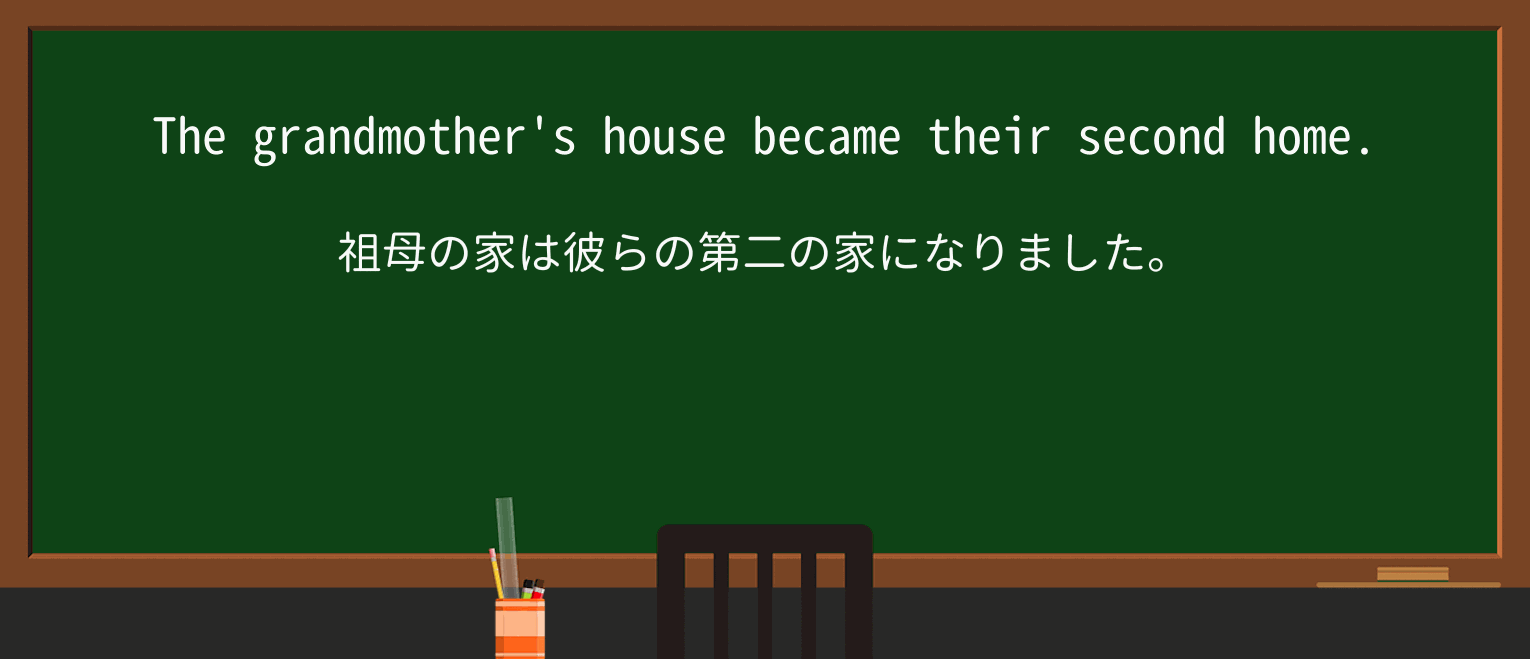 【英単語】grandmotherを徹底解説!意味、使い方、例文、読み方 ・例文2