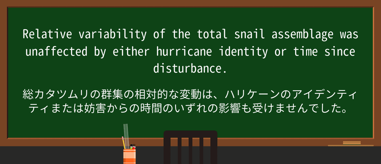 【英単語】hurricaneを徹底解説!意味、使い方、例文、読み方 ・例文1