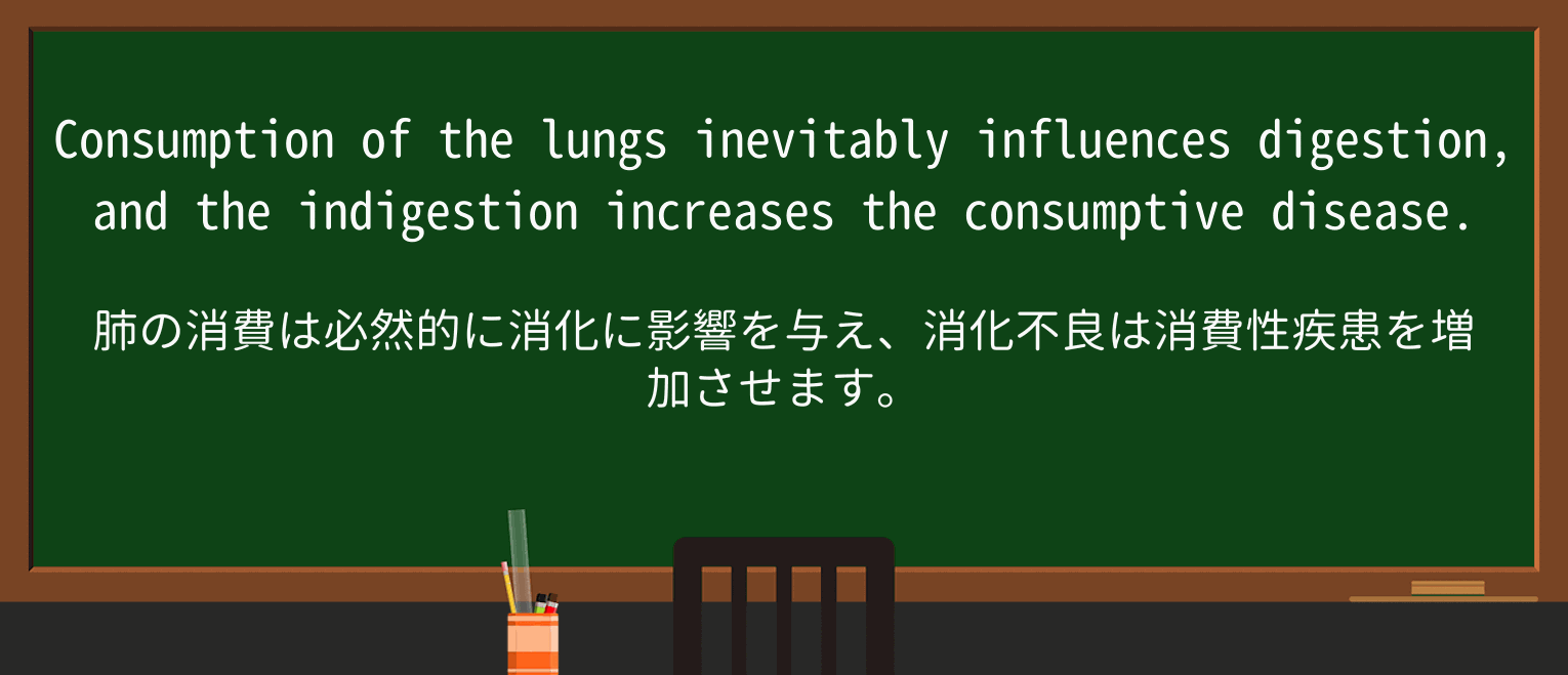 【英単語】indigestionを徹底解説!意味、使い方、例文、読み方 ・例文1