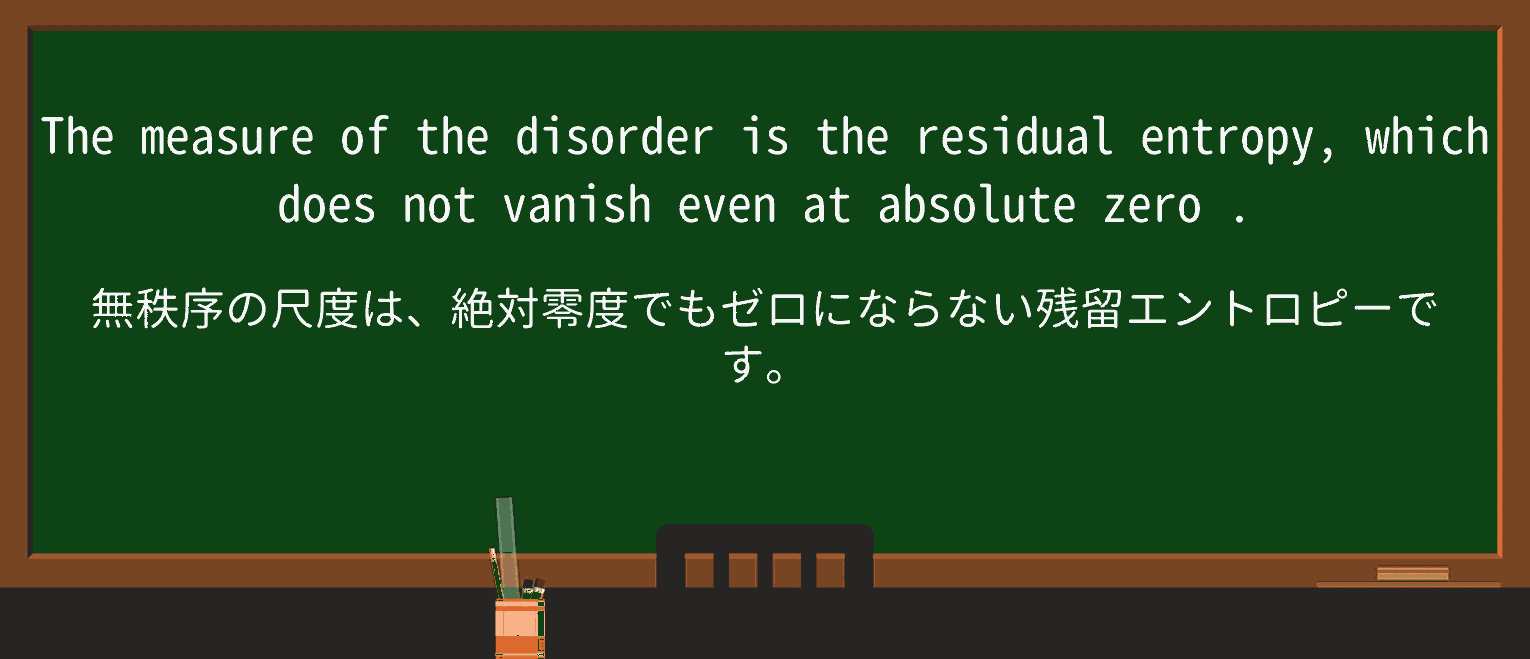 【英単語】absolute-zeroを徹底解説!意味、使い方、例文、読み方 ・例文3