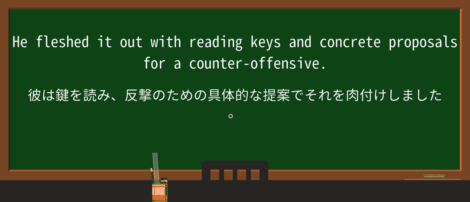 【英単語】counteroffensiveを徹底解説!意味、使い方、例文、読み方 ・例文2