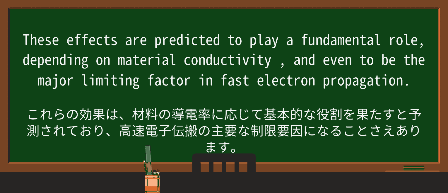 【英単語】conductivityを徹底解説!意味、使い方、例文、読み方 ・例文2