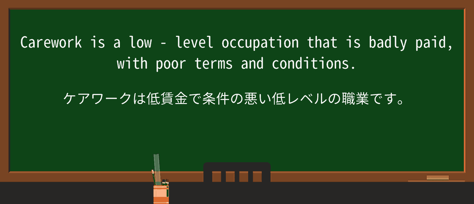 【英単語】low-levelを徹底解説!意味、使い方、例文、読み方 ・例文2