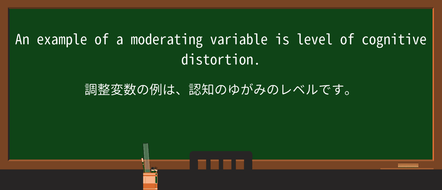 【英単語】moderatingを徹底解説!意味、使い方、例文、読み方 ・例文3