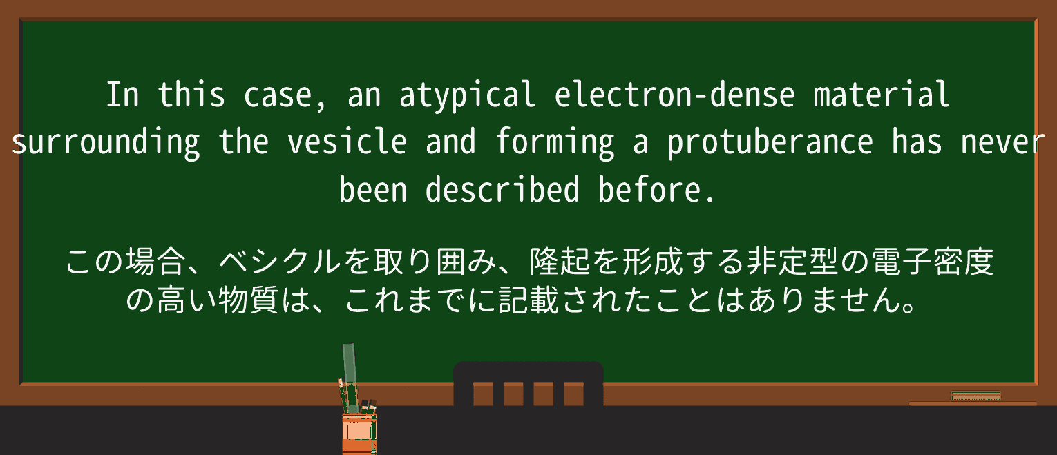 【英単語】protuberanceを徹底解説!意味、使い方、例文、読み方 ・例文2