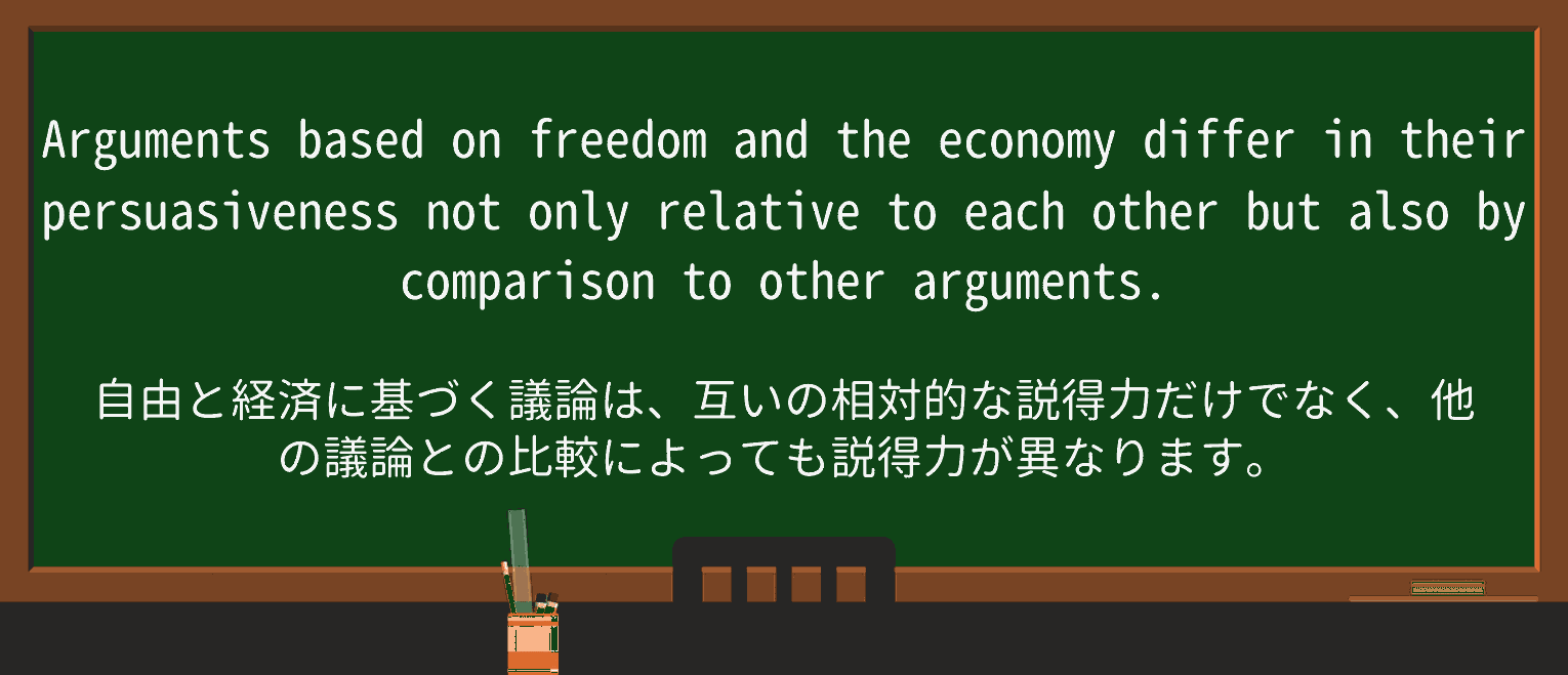 【英単語】persuasivenessを徹底解説!意味、使い方、例文、読み方 ・例文4