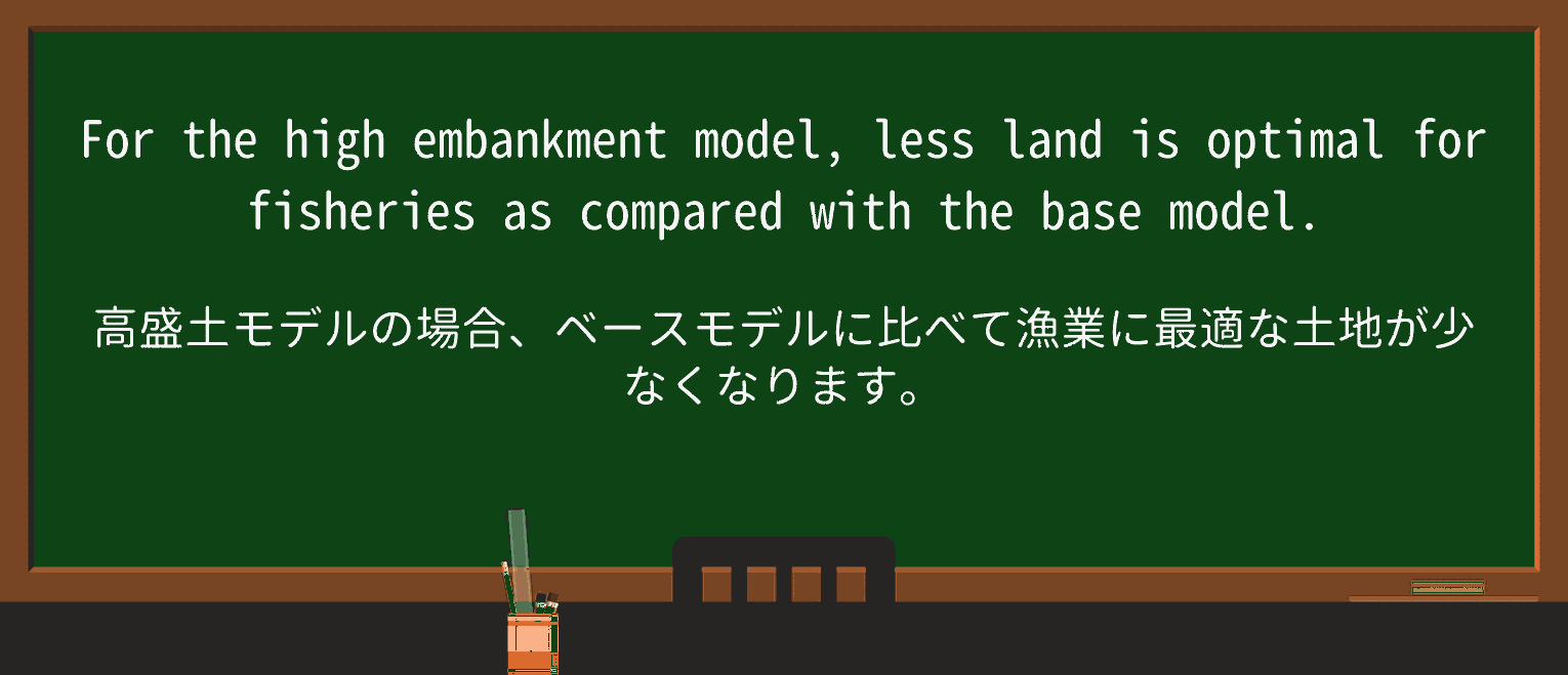 【英単語】embankmentを徹底解説!意味、使い方、例文、読み方 ・例文2