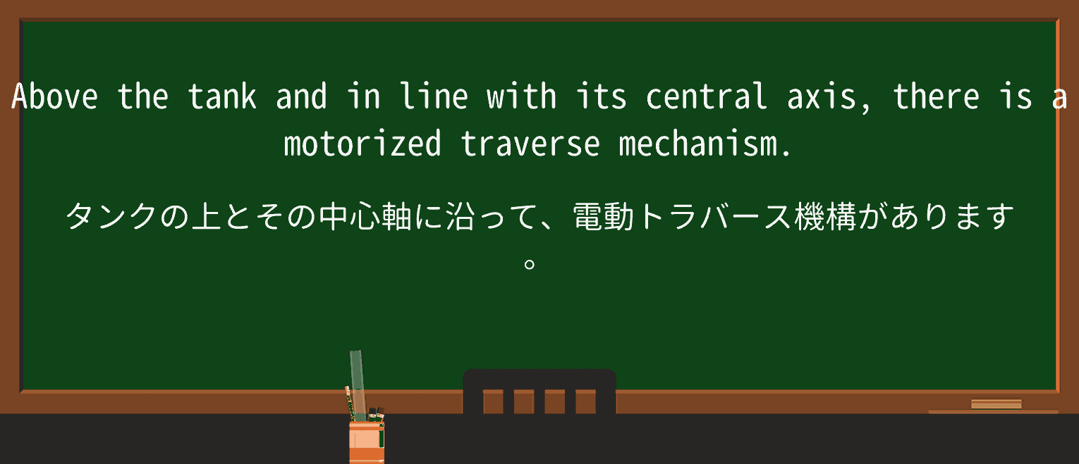 【英単語】motorizedを徹底解説!意味、使い方、例文、読み方 ・例文4