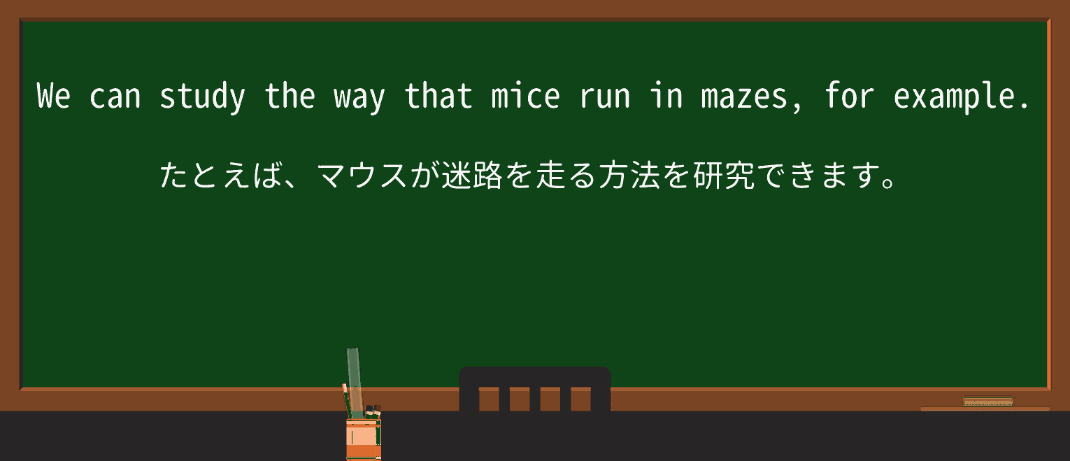 【英単語】mazeを徹底解説!意味、使い方、例文、読み方 ・例文3