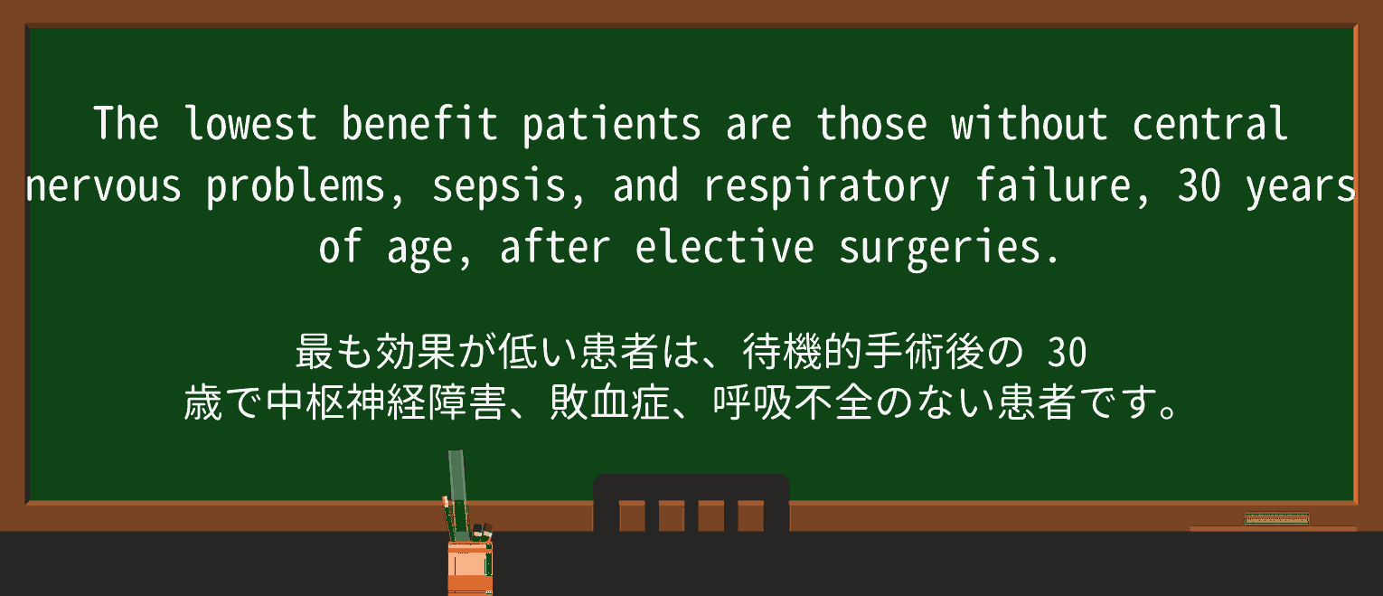 【英単語】respiratoryを徹底解説!意味、使い方、例文、読み方 ・例文2