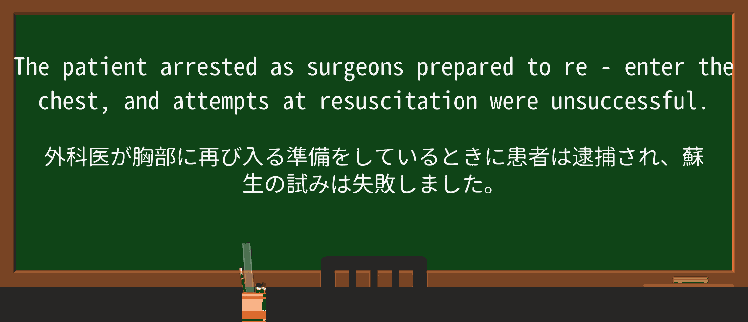 【英単語】re-enterを徹底解説!意味、使い方、例文、読み方 ・例文4