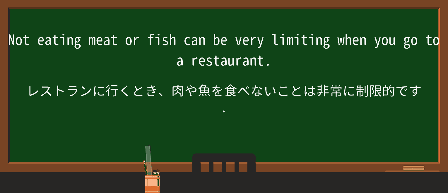 【英単語】limitingを徹底解説!意味、使い方、例文、読み方 ・例文1