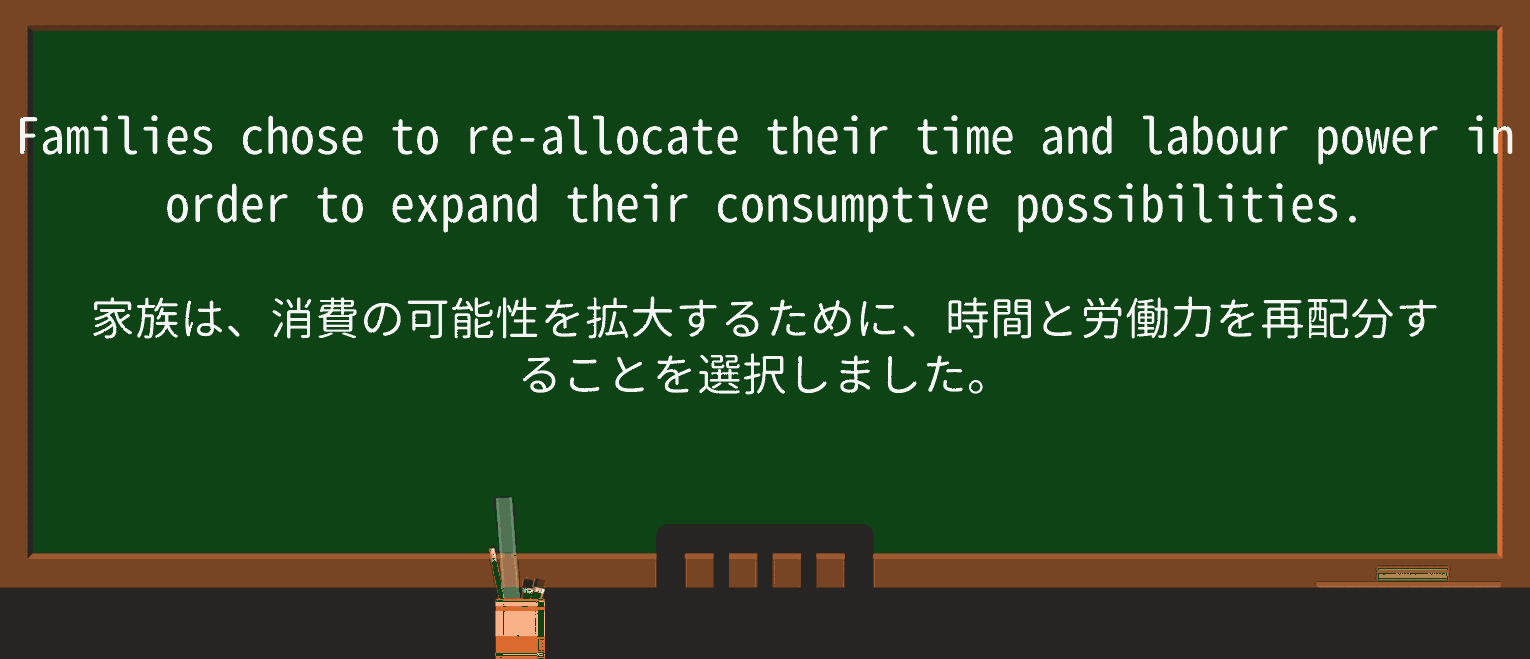 【英単語】consumptiveを徹底解説!意味、使い方、例文、読み方 ・例文4