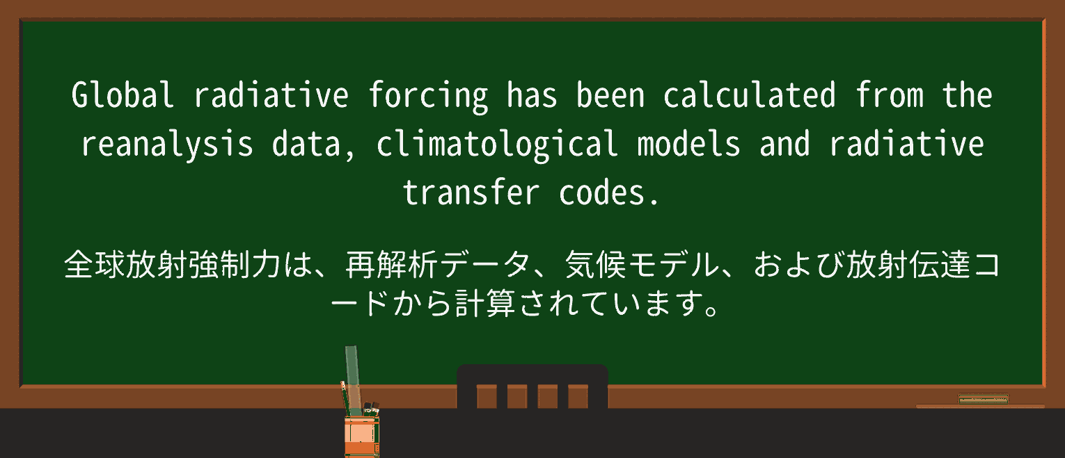 【英単語】climatologicalを徹底解説!意味、使い方、例文、読み方 ・例文4