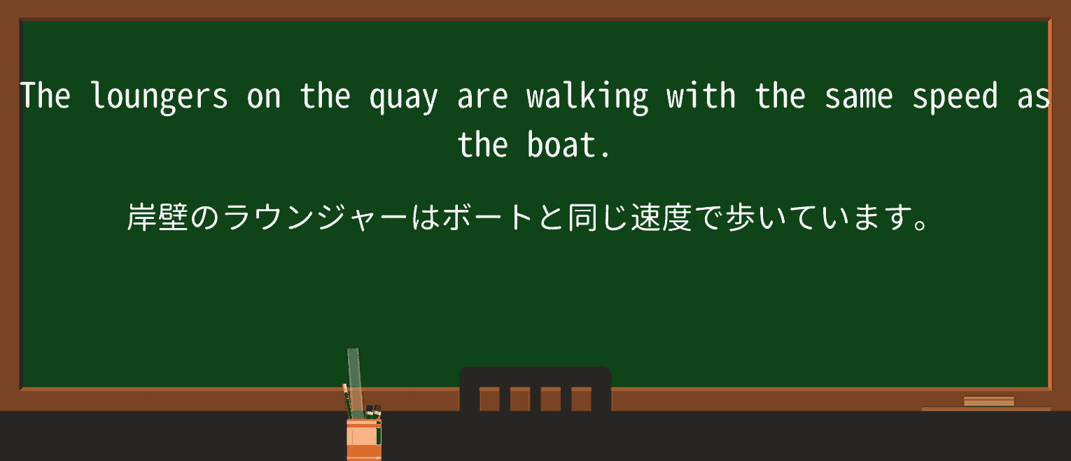 【英単語】loungerを徹底解説!意味、使い方、例文、読み方 ・例文4