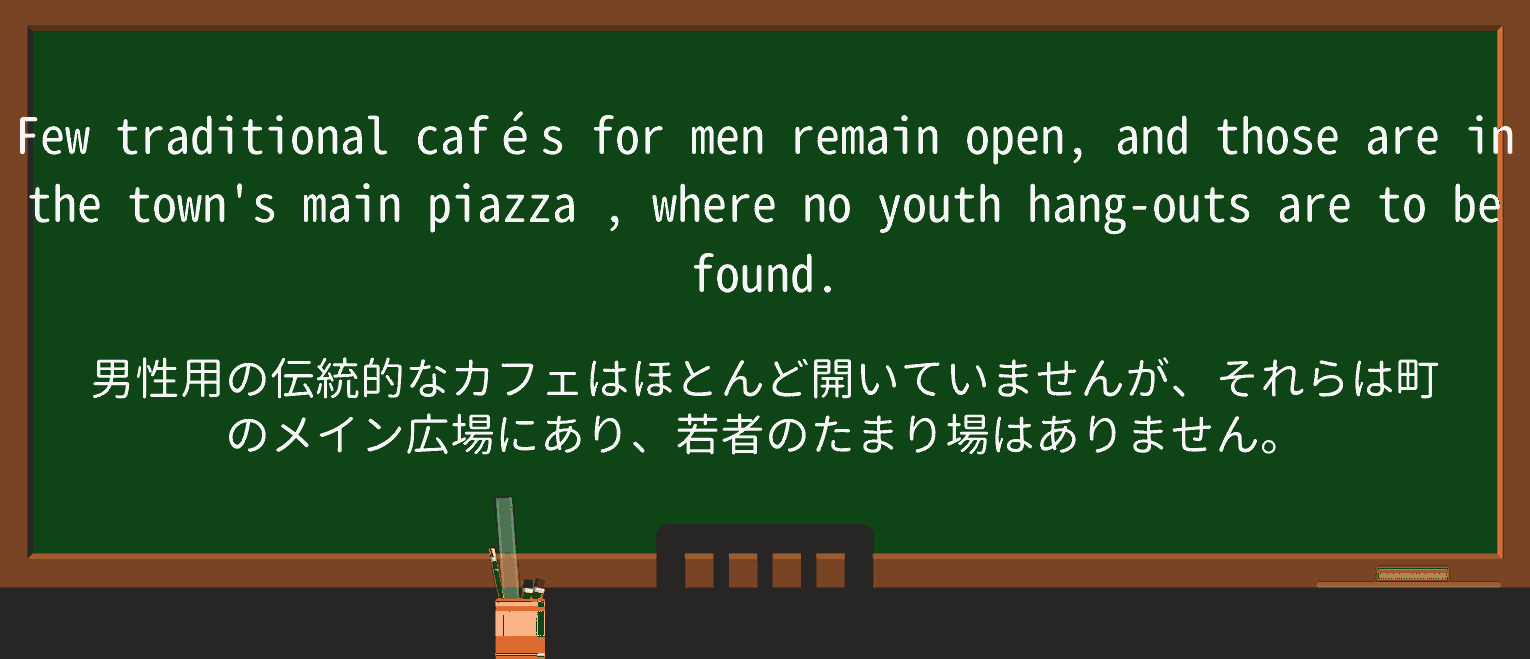 【英単語】piazzaを徹底解説!意味、使い方、例文、読み方 ・例文1
