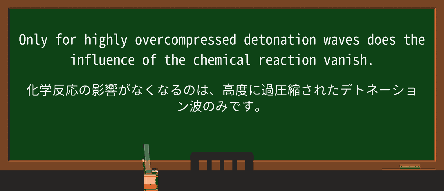 【英単語】detonationを徹底解説!意味、使い方、例文、読み方 ・例文2