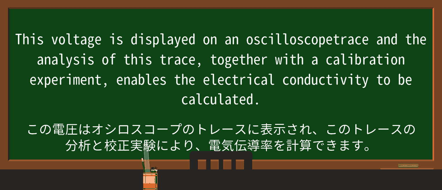 【英単語】conductivityを徹底解説!意味、使い方、例文、読み方 ・例文4