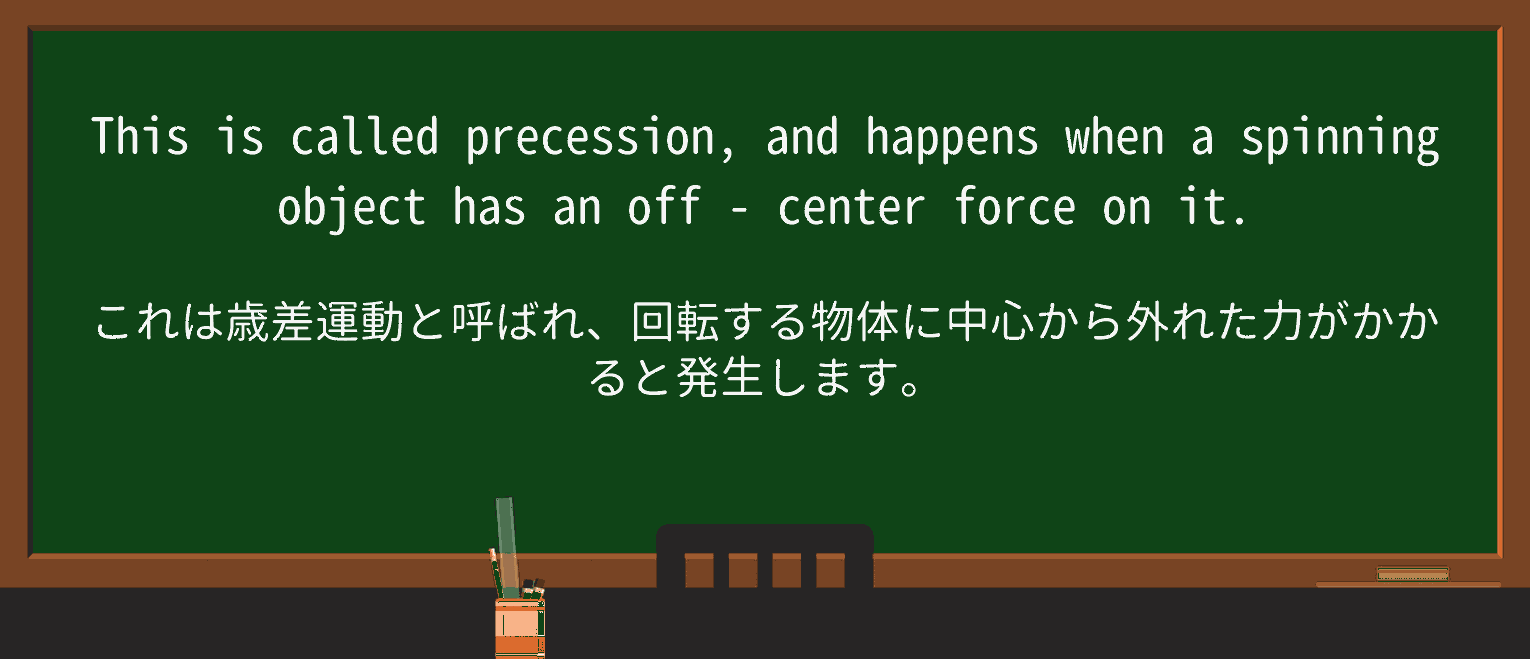 【英単語】off-centerを徹底解説!意味、使い方、例文、読み方 ・例文3