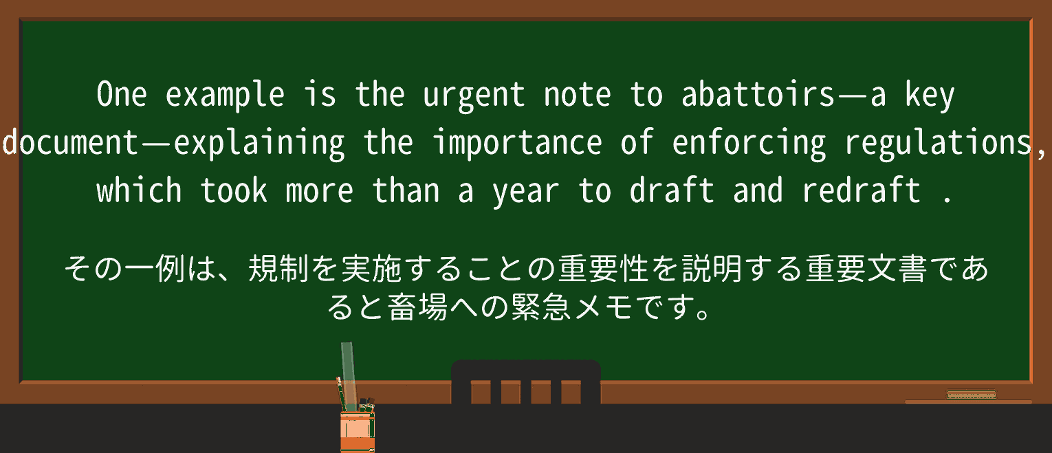 【英単語】redraftを徹底解説!意味、使い方、例文、読み方 ・例文3