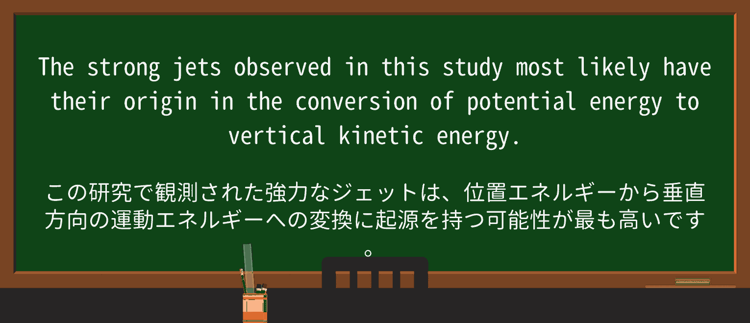【英単語】kineticを徹底解説!意味、使い方、例文、読み方 ・例文2