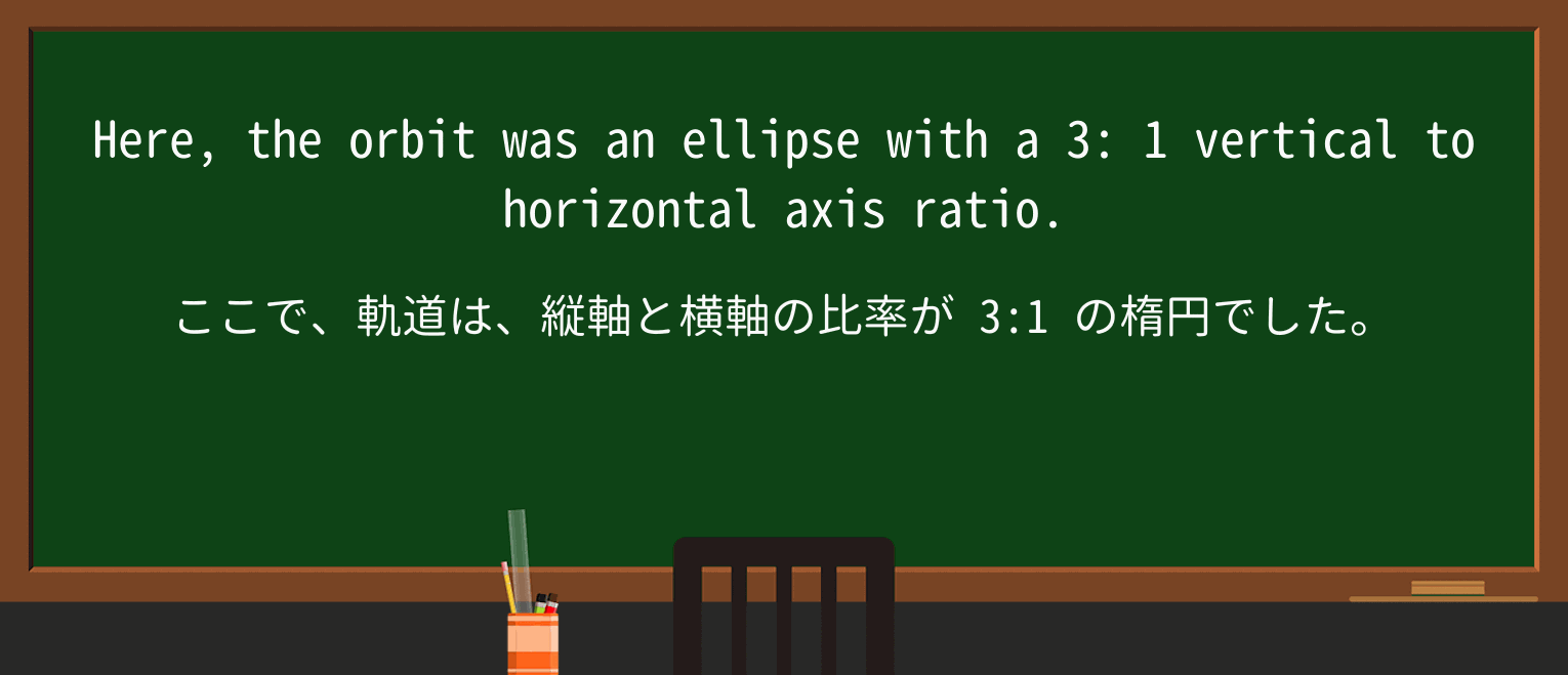 【英単語】ellipseを徹底解説!意味、使い方、例文、読み方 ・例文2
