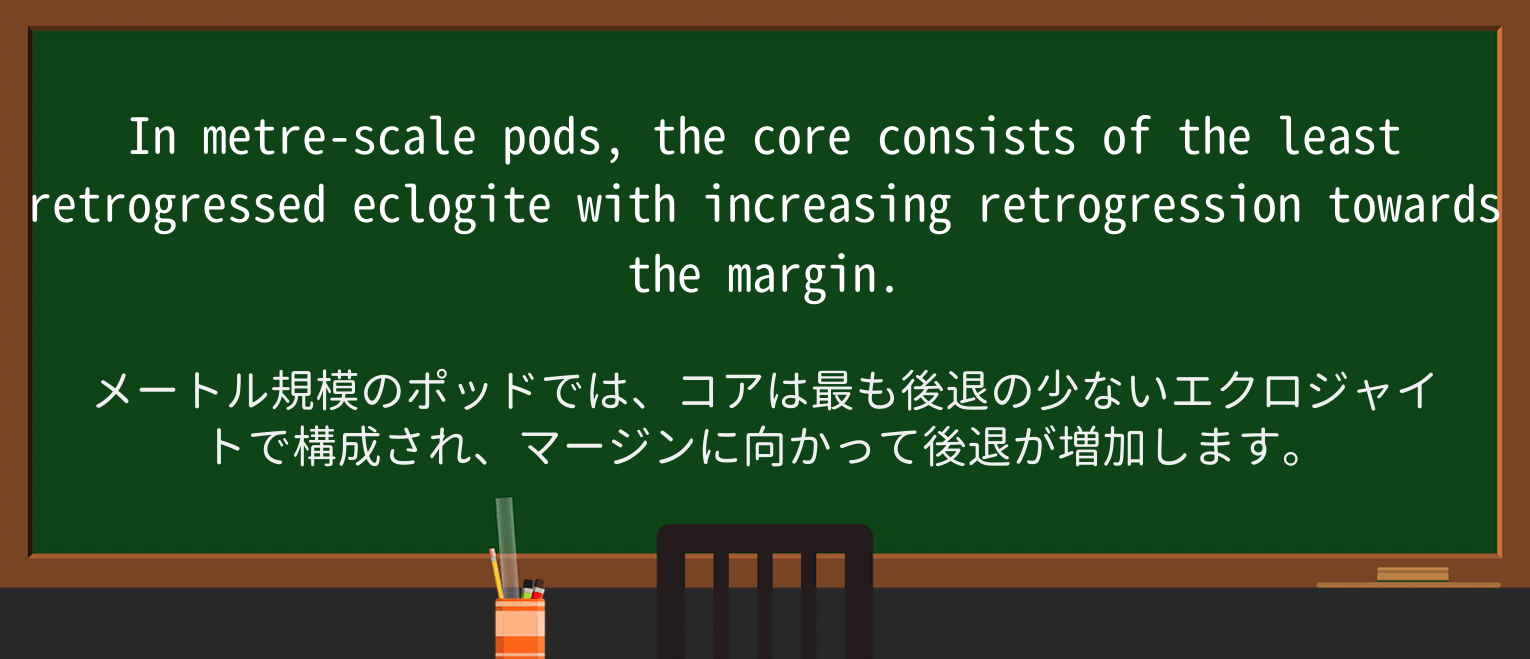 【英単語】retrogressionを徹底解説!意味、使い方、例文、読み方 ・例文4