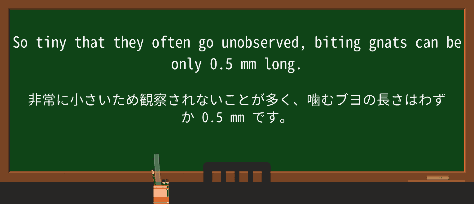 【英単語】unobservedを徹底解説!意味、使い方、例文、読み方 ・例文1