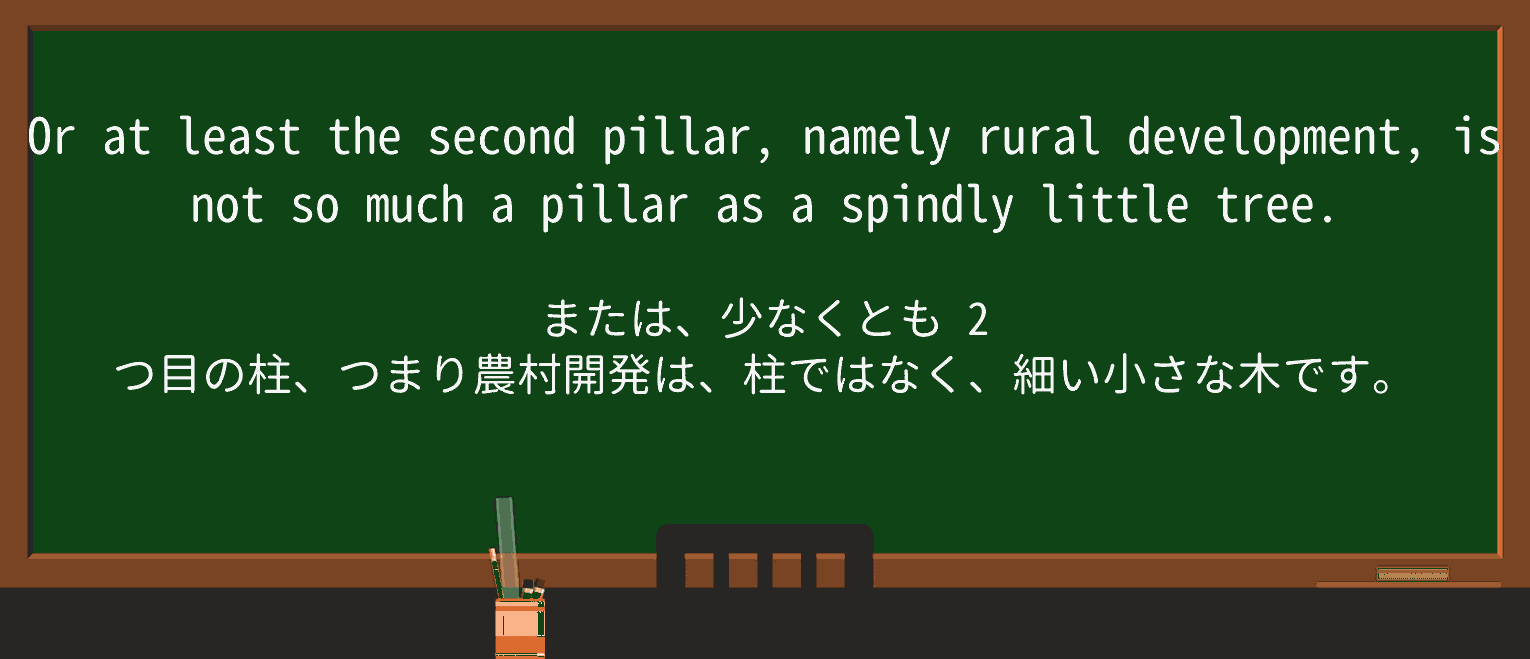 【英単語】spindlyを徹底解説!意味、使い方、例文、読み方 ・例文2