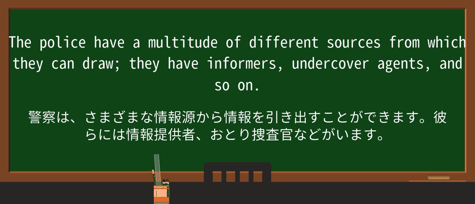 【英単語】undercoverを徹底解説!意味、使い方、例文、読み方 ・例文3