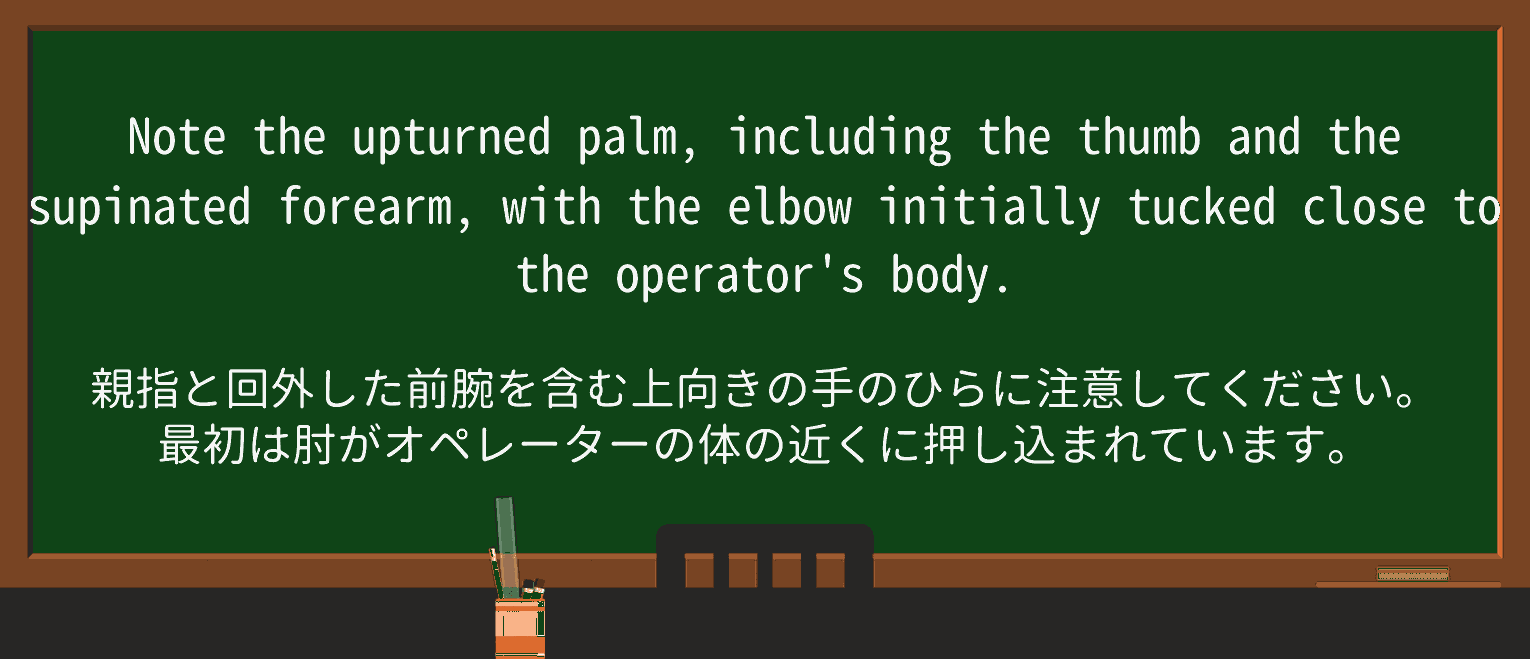 【英単語】upturnedを徹底解説!意味、使い方、例文、読み方 ・例文4