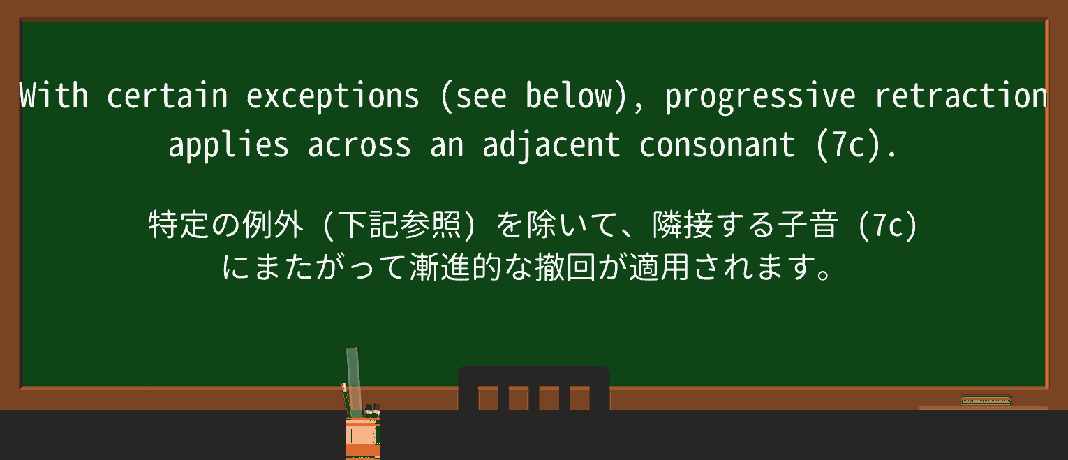 【英単語】retractionを徹底解説!意味、使い方、例文、読み方 ・例文3