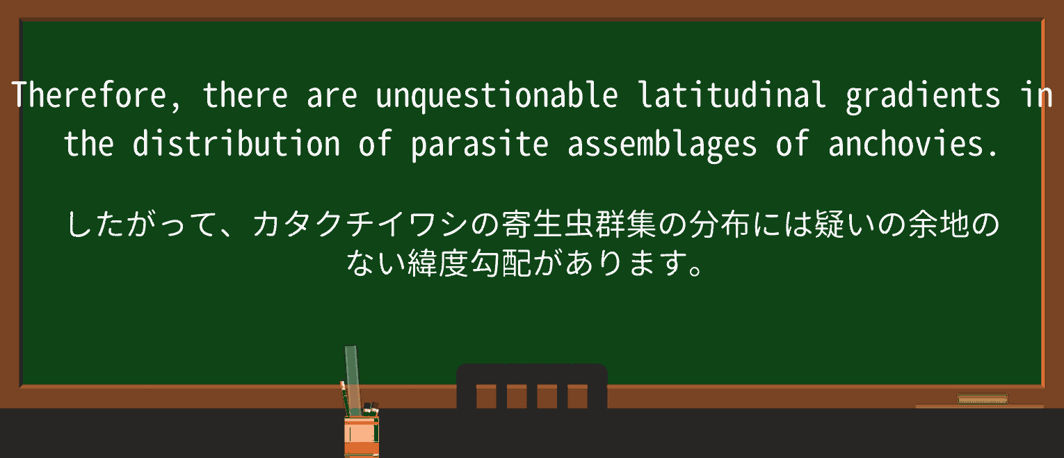 【英単語】unquestionableを徹底解説!意味、使い方、例文、読み方 ・例文3