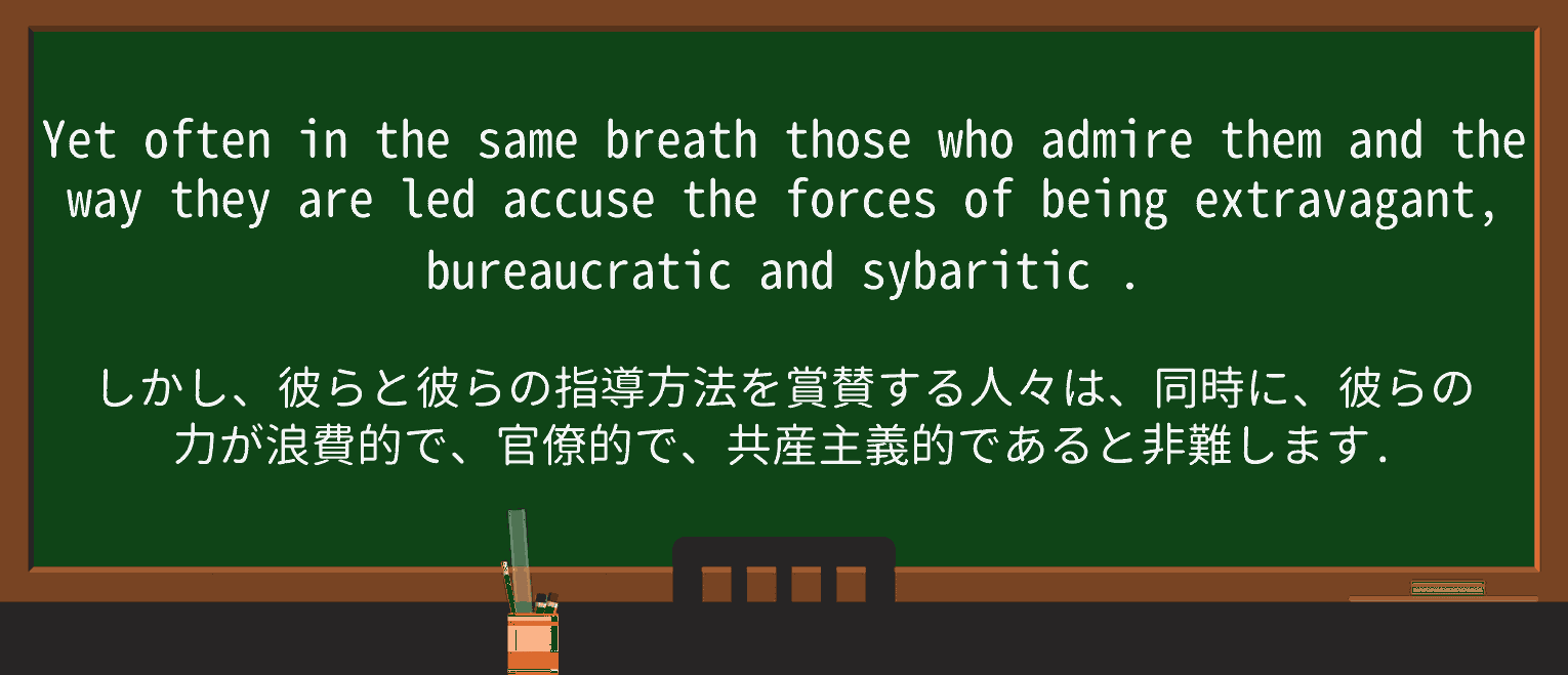 【英単語】sybariticを徹底解説!意味、使い方、例文、読み方 ・例文2